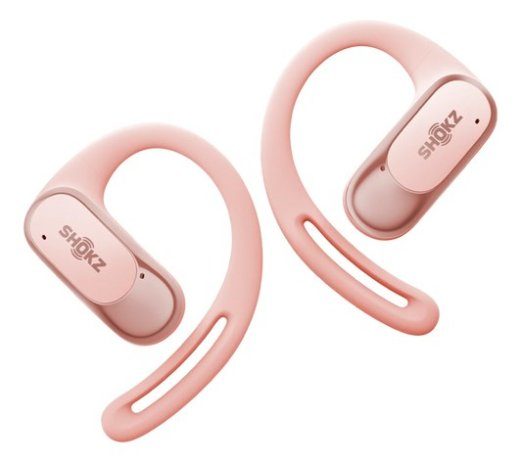 SHOKZ OpenFit Air kõrvaklapid - juhtmevaba kõrva-konks, kõned/muusika/spordi/igapäevane, Bluetooth, roosa