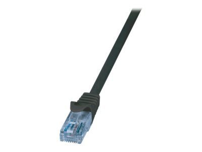 LogiLink Home EconLine CAT 6a varjestamata paardunud paar (UTP) 1.5m patch-kaabel must