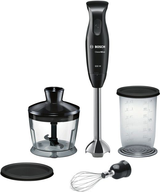 Bosch Segist CleverMixx MSM2650B 600 V Kiiruste arv 12 Silmukas Black