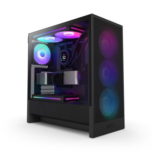 NZXT PC korpus H5 Flow RGB 2024 midi torn must