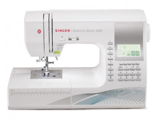 Singer Õmblemasin Quantum Stylist™ 9960 Nakid 600 Nakitaskid 13 Valge