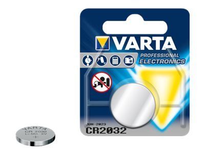 Varta Electronics CR2032 Nupklahvid Akud