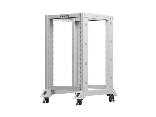 Lanberg 19'' 18U 600x800 avatud riiul, hall
