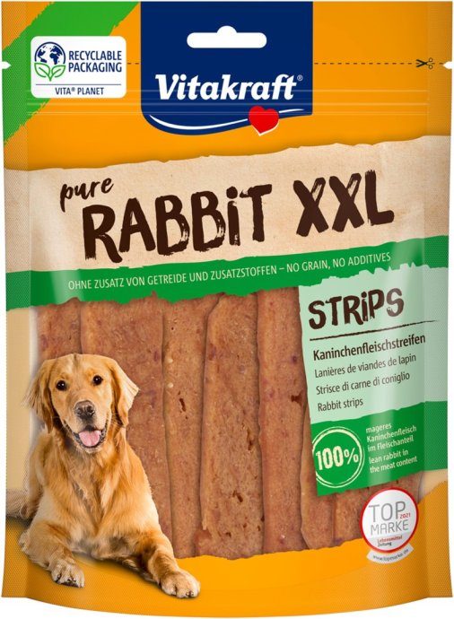 VITAKRAFT Puhas Küüslaugu ribad - koera maius - 250 g