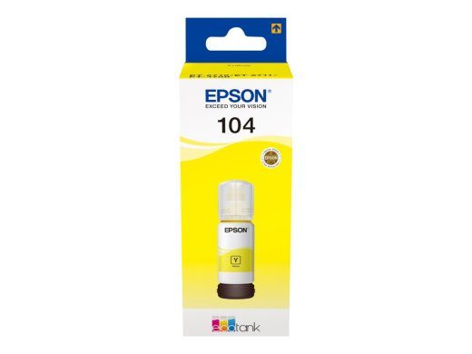 Epson EcoTank 104 Yellow 7500 Pages Ink Tank C13T00P440