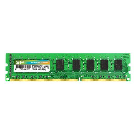 Silicon Power SP008GLLTU160N02 mälumoodul 8 1 x 8 DDR3L 1600 MHz