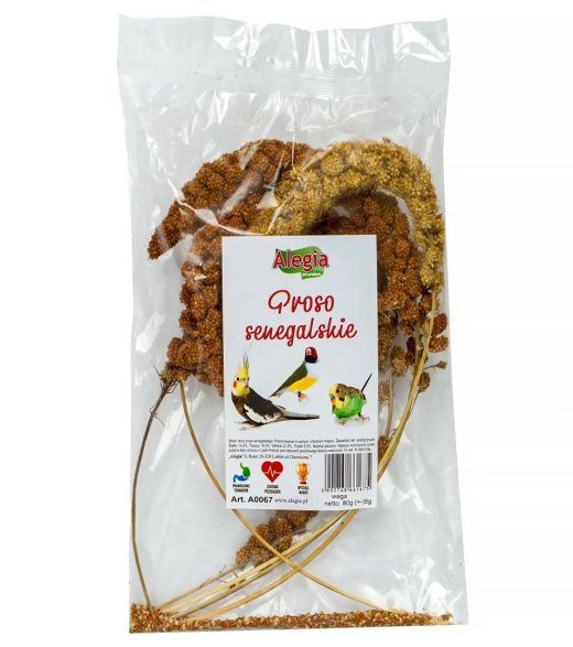 ALEGIA Senegali hirss - 80g lindude ja näriliste töötlus