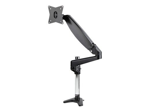 StarTech.com Desk Mount Monitor Arm for Single VESA Display up to 32 or 49 Ultrawide 8kg/17.6lb, Full Motion Articulating & Height Adjustable w/ Ca