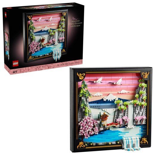 LEGO ART 31218 Japanese Cherry Blossom Landscape