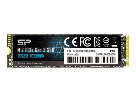 Silicon Power P34A60 M.2 1000 PCI Express SLC NVMe