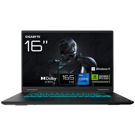 GIGABYTE GAMING A16 CTHI3DE894SH nešiojamas kompiuteris 16 Full HD 1920 x 1200 i7-13620H 16GB 1TB Intel UHD grafika Windows 11 Home