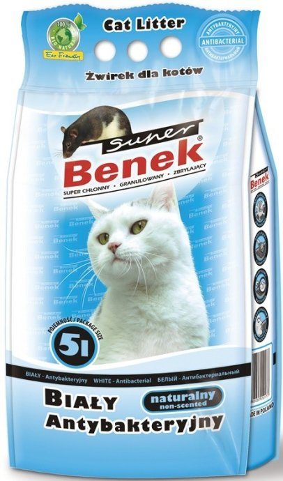 Certech Super Benek White Antibakteriaalne Kassiliiv Kokku hoiduv 5 l