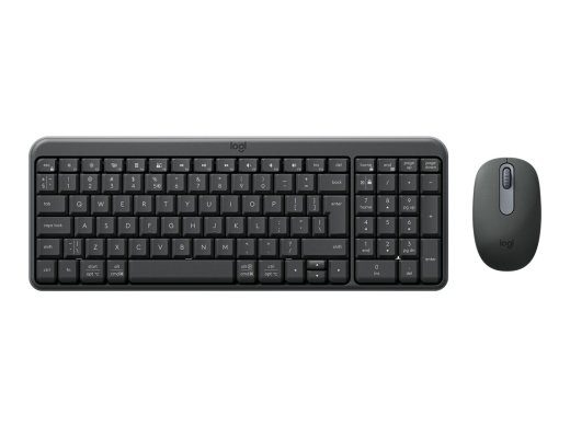 Logitech MK250 belaidžių pelės ir klaviatūros rinkinis US International