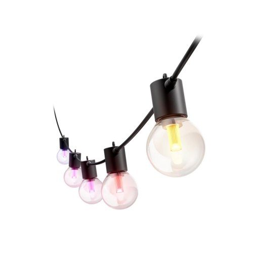 Philips Hue Hue Festavia Globe Outdoor String Lights, 14m Extension 30 W