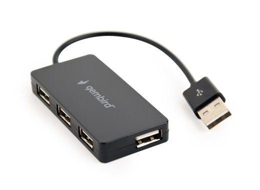 Gembird UHB-U2P4-04 USB 2.0 480 Mbit/s Interface Hub Must