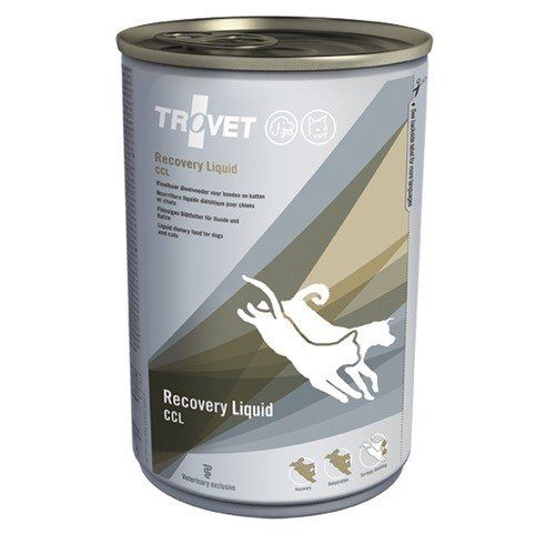 TROVET Recovery Liquid CCL - märkäruoka koirille ja kissoille - 400g