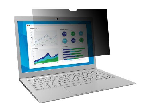 3M 13.3 inch widescreen laptop privacy filter