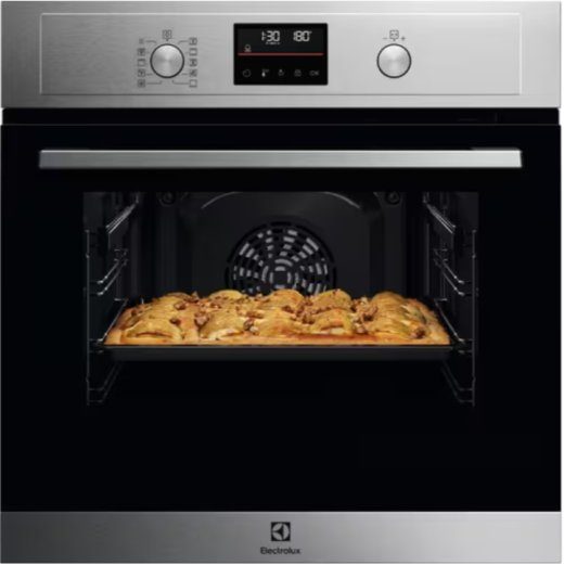 Electrolux EOH4P56BX Built-in Oven 65l Black Stainless Steel