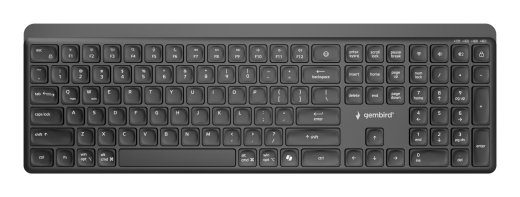 KLAVIatuur WRL SLIM 2.4G+BT US/KB-WPS-03 GEMBIRD