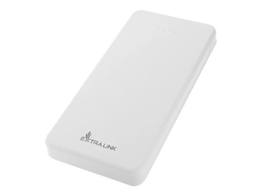 Extralink EPB-078W 10000mAh 10Watt powerbank 1xUSB-A valge