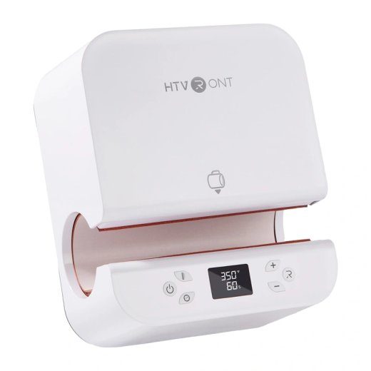 HTVRONT HPT01 Auto mugipress (valge)