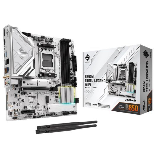 ASRock B850M Steel Legend WiFi Mini-ATX AM5