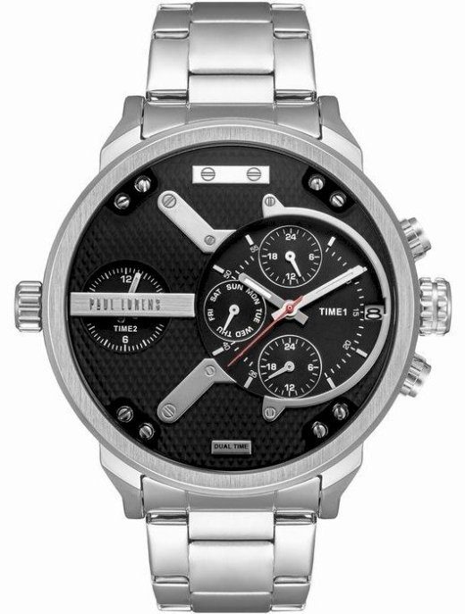 PAUL LORENS Meeste kell PL20021B-1C1 / must
