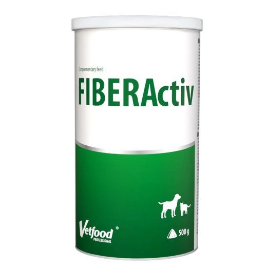 VETFOOD Fiber Activ Supplements for Dogs and Cats - 500g