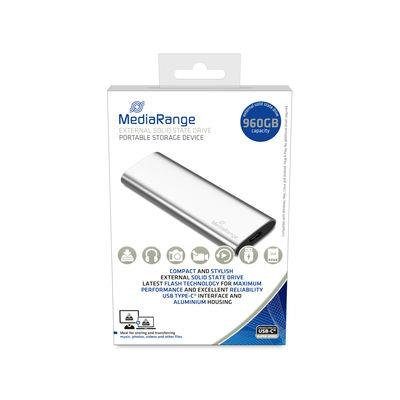 Väline SSD MEDIARANGE Lugemiskiirus 450 MB/s Kirjutamiskiirus 420 MB/s Vormifaktor M.2 NVMe Jah 900 MR1103