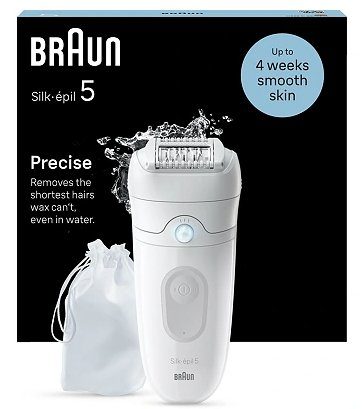 Braun Silk-épil 5 5-011 Epiliatorius Baltas