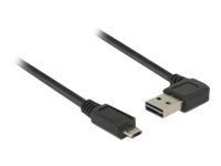 Delock Lihtne USB Kaabel 50cm Must