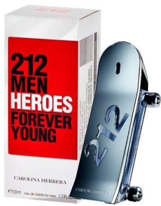 Carolina Herrera 212 Men Heroes Forever Young Perfume EDT 50ml