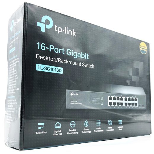 TP-Link TL-SG1016D 16-portų Gigabit perjungiklis