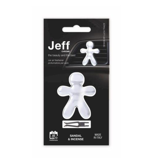 Mr&Mrs Fragrance Jeff Chrome Auto Lõhnaandja Sandaal&Viiruk
