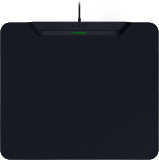 Razer Wireless Charging Gaming Mouse Mat and Puck, Hard Edition HyperFlux V2 Wireless Charging System Gaming Mouse Mat 360 x 311 mm Black