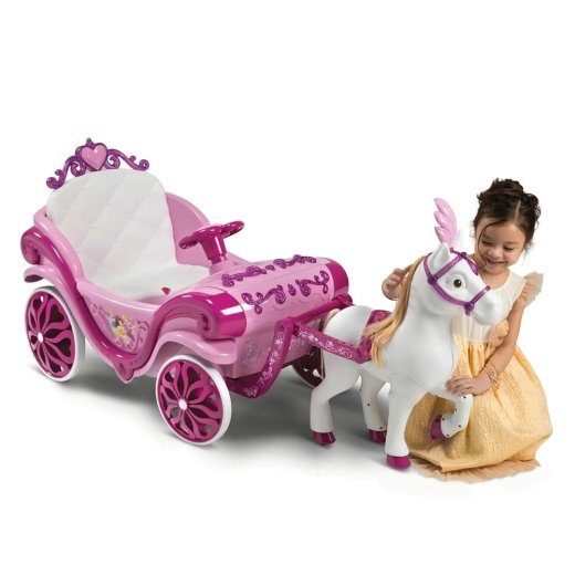 Huffy elektriline Disney Printsesside kõrge 6 V roosa