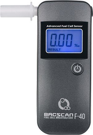 BACscan F-40 alkoholi detektor 0 - 4% Hallikas