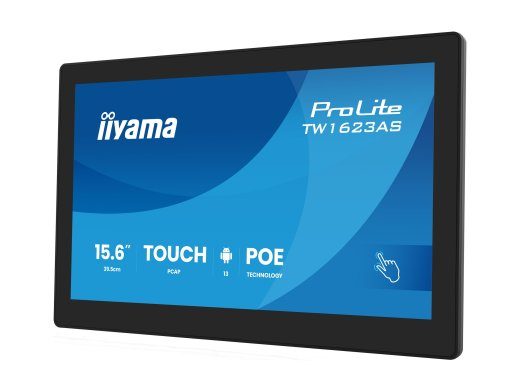 iiyama ProLite TW1623AS-B3P Jutiklinis ekranas Panelės PC RK3568 4GB 32GB Mali-G52 Android 13
