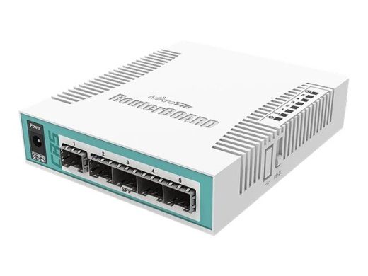 MikroTik RouterBOARD Cloud Router Switch CRS106-1C-5S 6-portne Gigabit PoE