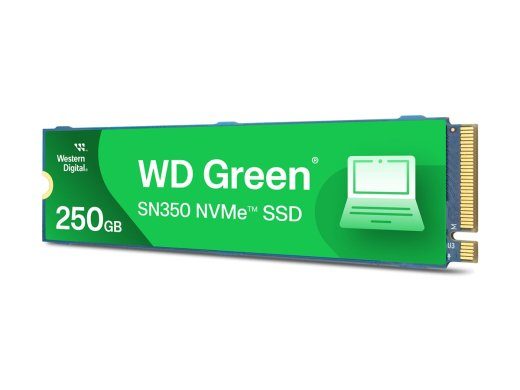 WD Green SN350 NVMe tahkekettak WDS250G2G0C-00CDH0 250GB M.2 PCI Express 3.0 x4 (NVMe)