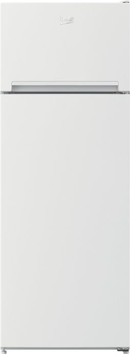 BEKO Refrigerator RDSA240K40WN, Energy class E, Height 146.5 cm, White
