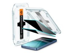 Spigen GLAS.tR HD EZ FIT Must Must Läbipaistev