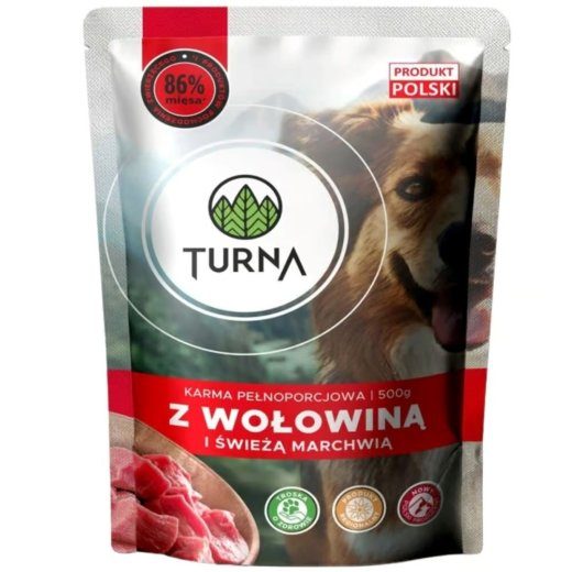 TURNA with beef – niiske koeratoit – 500g
