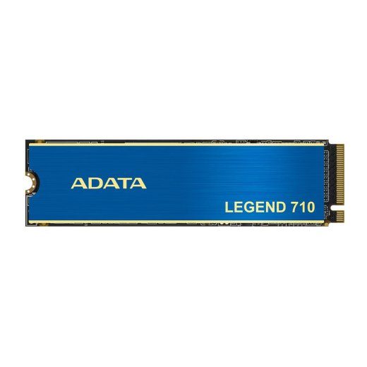 SSD ADATA LEGEND 710 1TB M.2 PCIE NVMe 3D NAND Kirjutamiskiirus 1800 MBytes/sec Lugemiskiirus 2400 MBytes/sec TBW 260 TB MTBF 1500000 tundi ALEG-71...