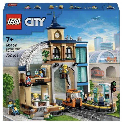 LEGO 60469 Centrinis traukinių stotis statybos rinkiniai