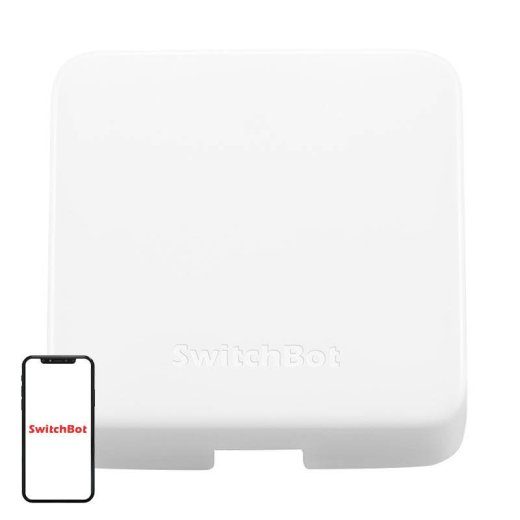 Kaugusiirde kaudu juhitav nutikas kaukauasentus Hub + 3x termo-hügromeeter SwitchBot Hub Mini komplekt