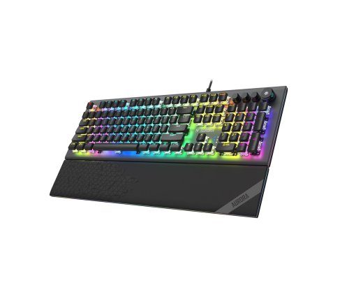 iBox Aurora K-5 klaviatuur USB QWERTY Hõbe