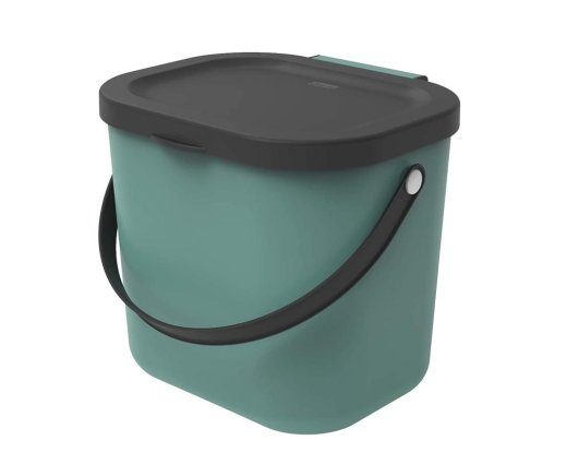 ROTHO Albula Tume roheline - prügikonteiner - 6l
