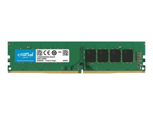 Crucial DDR4 SDRAM 16GB CL22 Mitte-ECC DIMM 288-PIN