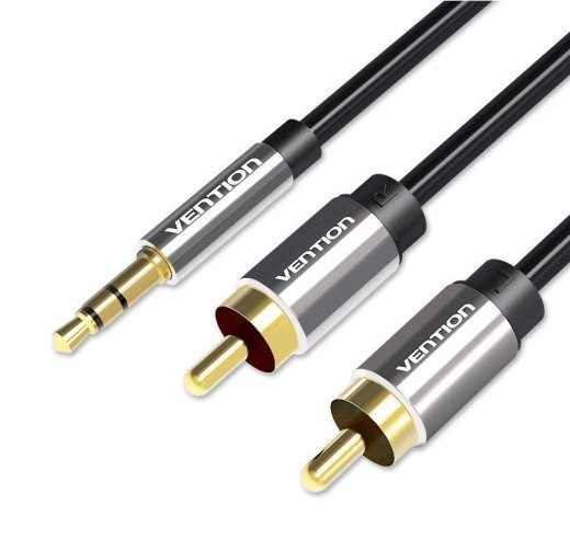 AUDIO KAABEL 3,5MM 2XRCA/2M BCFBH VENTION